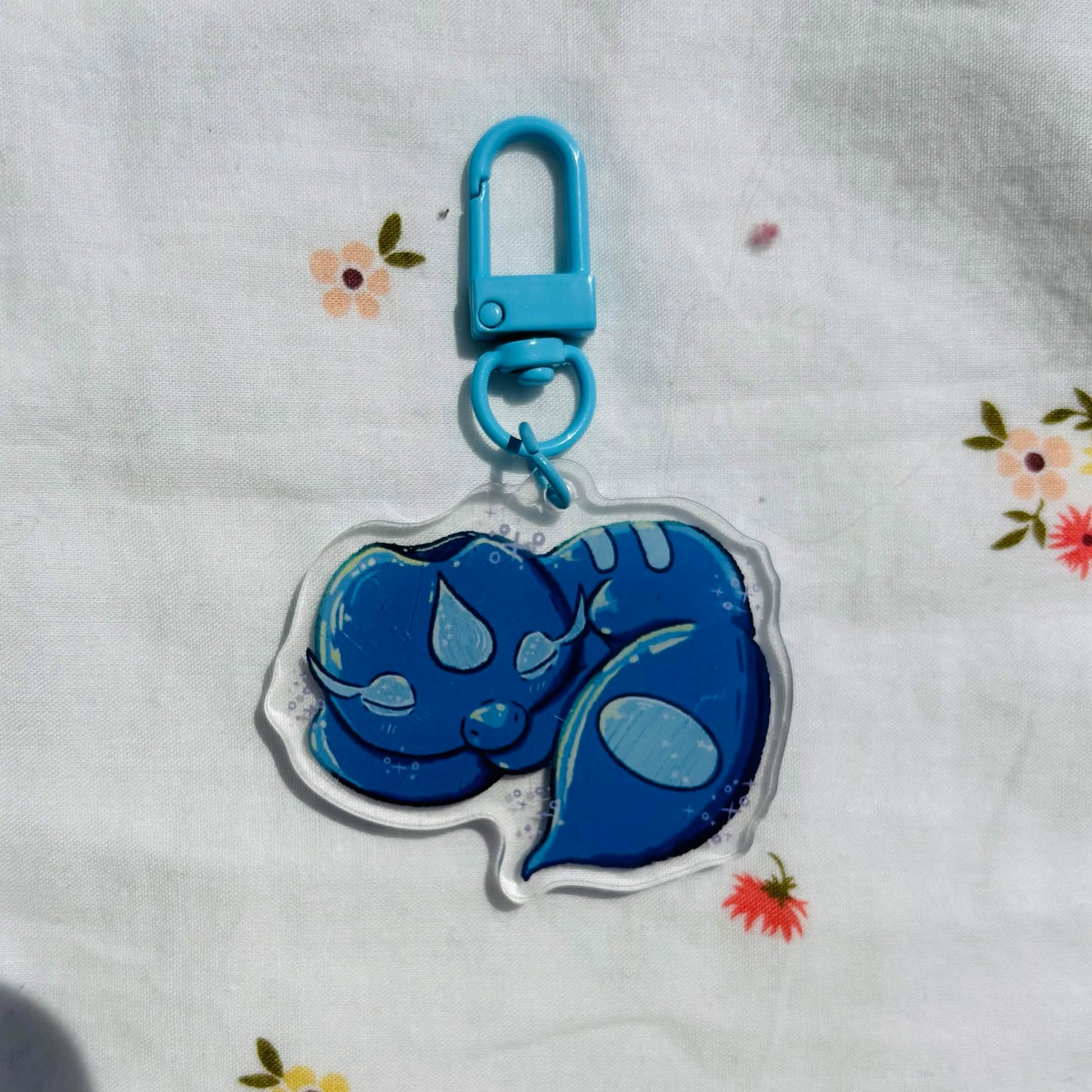 Water Lizard Keychain