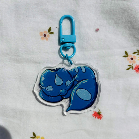 Water Lizard Keychain
